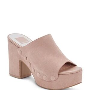 Dolce Vita Emol Blush Suede size 8